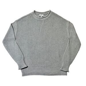 Jessica Simpson Rolled Neck Soft Dove Gray Sweater - Size L